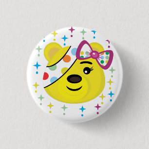 Badge Rond 2,50 Cm Ours du Pudsey