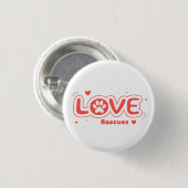 Badge Rond 2,50 Cm OWRAssist Love Rescues (Devant & derrière)