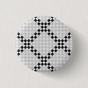 Badge Rond 2,50 Cm Pad d'échecs par Kenneth Yoncich
