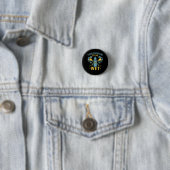 Badge Rond 2,50 Cm Paddleboard (En situation)