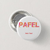 Badge Rond 2,50 Cm Pafel (Devant & derrière)