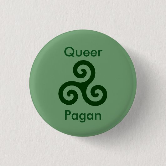 Badge Rond 2,50 Cm Païen étrange (Devant)