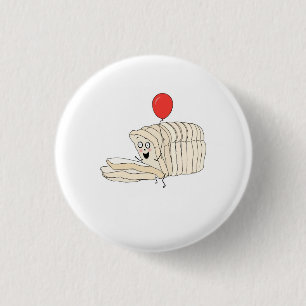 Badge Rond 2,50 Cm Pain en tranches sur le thème de la mie de pain