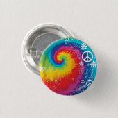 Badge Rond 2,50 Cm paix (Devant & derrière)