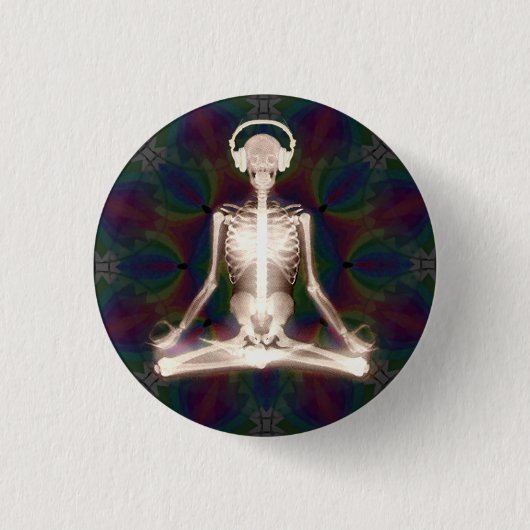 Badge Rond 2,50 Cm Paix intérieure (Devant)