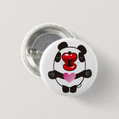 Badge Rond 2,50 Cm panda (Devant & derrière)