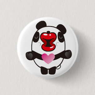 Badge Rond 2,50 Cm panda