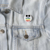 BADGE ROND 2,50 CM PANDA BEAR (En situation)