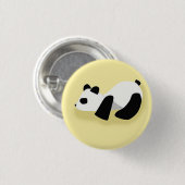 Badge Rond 2,50 Cm Panda mignon (Devant & derrière)