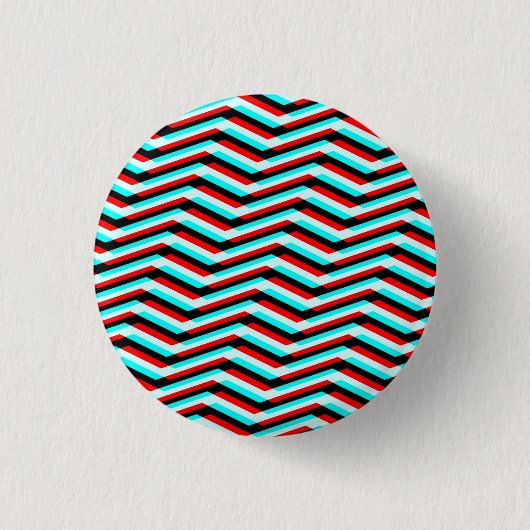 Badge Rond 2,50 Cm Panne Chevron (Devant)