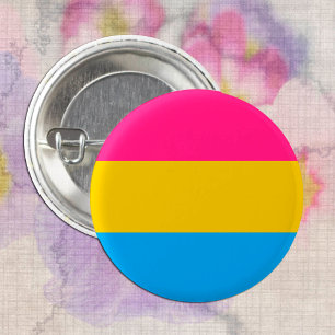 Badge Rond 2,50 Cm Pansexual Flag & Pride community / gender Button