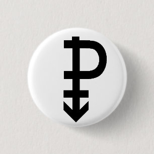 Badge Rond 2,50 Cm Pansexual_symbol