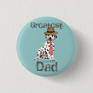 Badge Rond 2,50 Cm Papa dalmatien