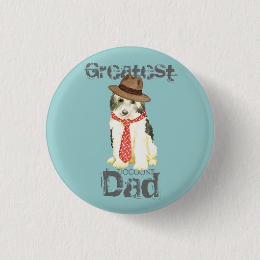 Badge Rond 2,50 Cm Papa poudrière (Devant)