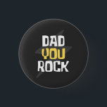 Badge Rond 2,50 Cm Papa You Rock - Fête des pères / Cadeau d'annivers<br><div class="desc">Impressionnant papa You Rock design que vous pouvez offrir à votre père.</div>