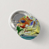 Badge Rond 2,50 Cm Par la mer (Devant & derrière)