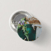 Badge Rond 2,50 Cm Parasol mushroom, Swedish Archipelago, Sweden (Devant & derrière)