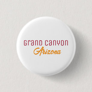 Badge Rond 2,50 Cm Parc national du Grand Canyon Arizona Souvenir