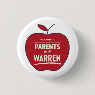Badge Rond 2,50 Cm Parents de Floride pour Warren