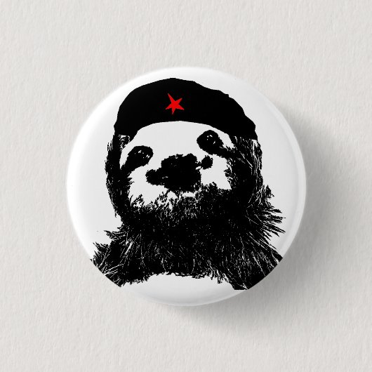 Badge Rond 2,50 Cm Paresse de Che Guevara (Devant)
