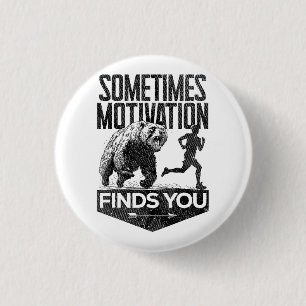 Badge Rond 2,50 Cm Parfois, Motivation Trouve Vous Drôle Courir Motiv