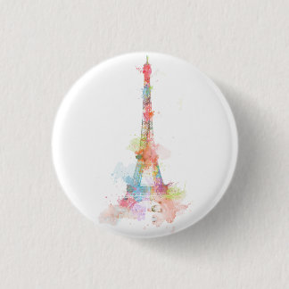 Badge Rond 2,50 Cm Paris