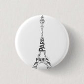 Badge Rond 2,50 Cm Paris (Devant)