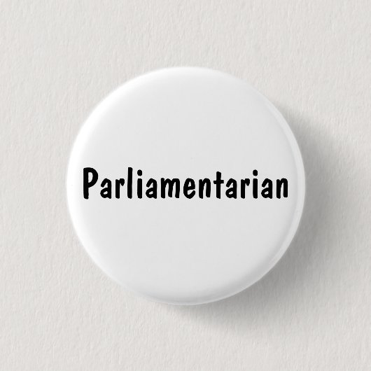 Badge Rond 2,50 Cm Parlementaire (Devant)