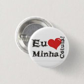 Badge Rond 2,50 Cm Partenaire de DIEU (Devant & derrière)