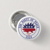 Badge Rond 2,50 Cm Parti libertaire en 2024 (Devant & derrière)