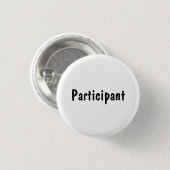 Badge Rond 2,50 Cm Participant (Devant & derrière)