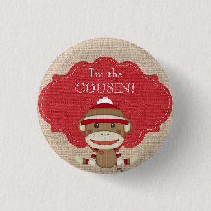 Badge Rond 2,50 Cm Partie de baby shower faite sur commande je suis