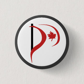 Badge Rond 2,50 Cm Partie de pirate du Canada