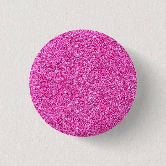 Badge Rond 2,50 Cm Parties scintillant rose Personnalisée Elégant Mod (Devant)