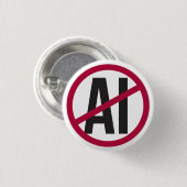 BADGE ROND 2,50 CM PAS D'IA (Devant & derrière)