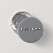 Badge Rond 2,50 Cm Pas obsolète (Devant & derrière)