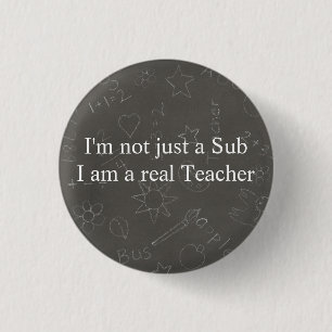 Badge Rond 2,50 Cm Pas simplement un sous bouton