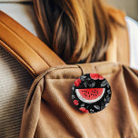 Badge Rond 2,50 Cm Pastèque Palestine libre<br><div class="desc">Montrez votre soutien et votre solidarité avec ce bouton rond "Free Palestine Watermelon". Doté d'un design dynamique qui combine l'imagerie rafraîchissante d'une pastèque avec le puissant message de liberté et de soutien à la Palestine,  cet aimant est plus qu'un simple élément décoratif,  c'est une déclaration.</div>