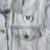 Badge Rond 2,50 Cm Patch de voyage en Alaska (En situation)