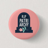 Badge Rond 2,50 Cm "Patriarcat de R.I.P " (Devant)