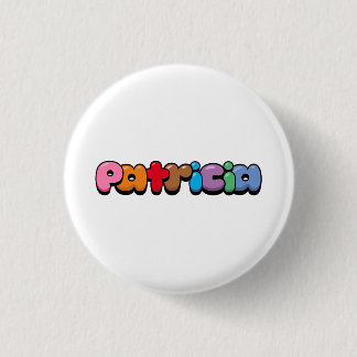 Badge Rond 2,50 Cm Patricia
