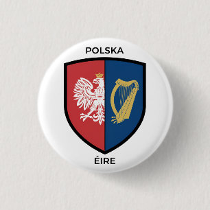 Badge Rond 2,50 Cm Patrimoine irlando-polonais
