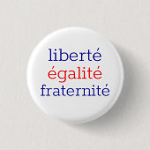 Badge Rond 2,50 Cm patriotique français (Devant)