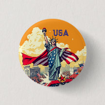 Patriotique Liberty Parade - Vintage 4 juillet USA