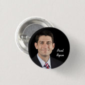 Badge Rond 2,50 Cm Paul Ryan (Devant & derrière)