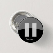 Badge Rond 2,50 Cm Pause… Bouton (Devant & derrière)