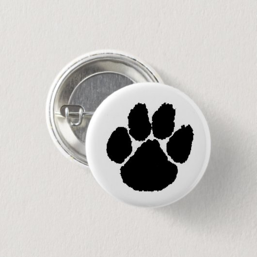 Badge Rond 2,50 Cm Paw_Print (Devant & derrière)