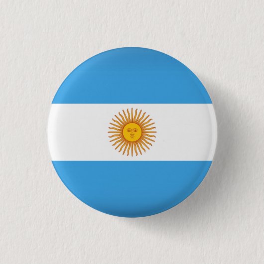 Badge Rond 2,50 Cm pays argentine (Devant)