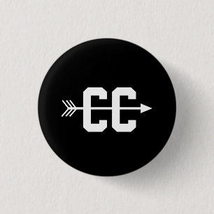 Badge Rond 2,50 Cm Pays croisé cc