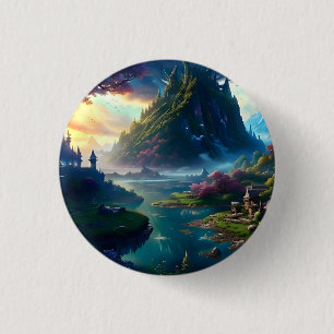 Badge Rond 2,50 Cm Paysage pittoresque Quatre